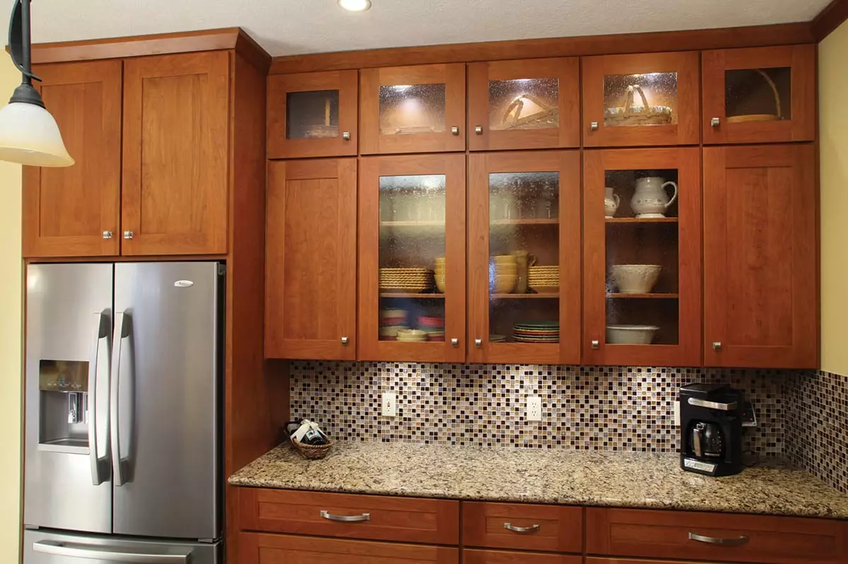 wooden cabinet doors