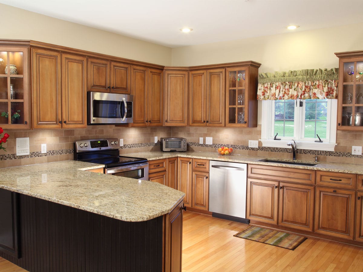 Gorgeous Granite Transformation American Wood Reface