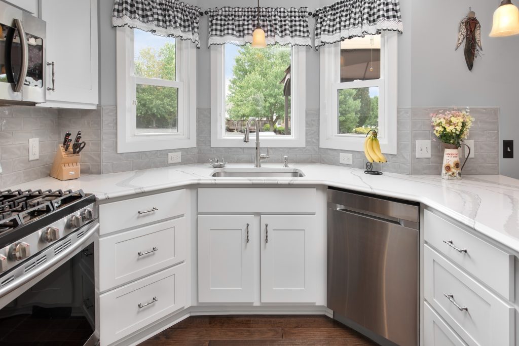 Modern Contemporary White Birch Kitchen Uniontown Ohio