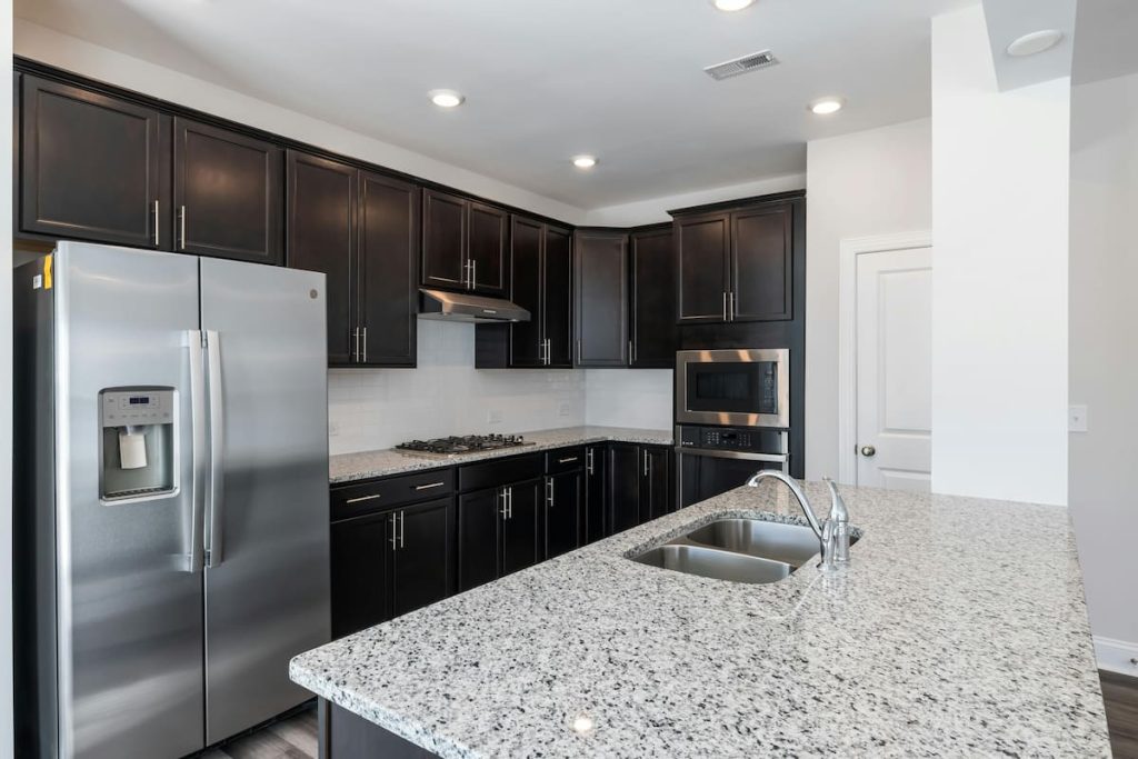 Empty Kitchen Area