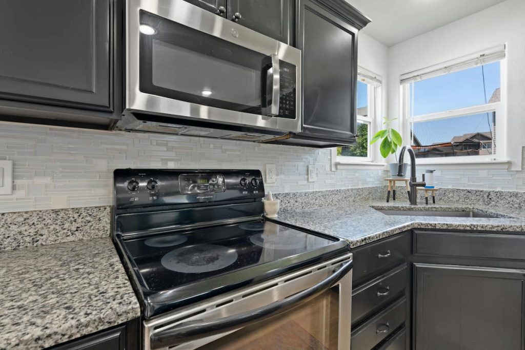 Stove in Kitchen